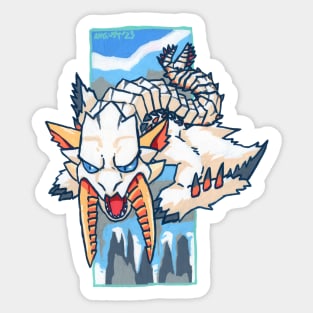 Cold Kitty Sticker